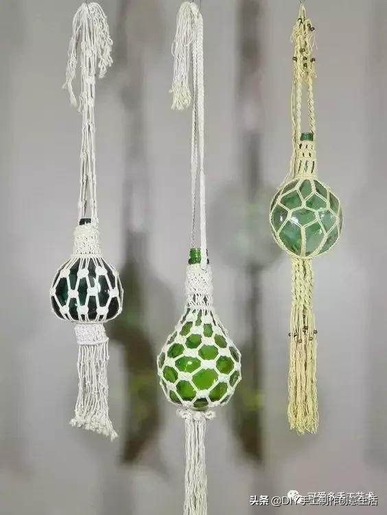 编绳杯套,编绳防烫杯套