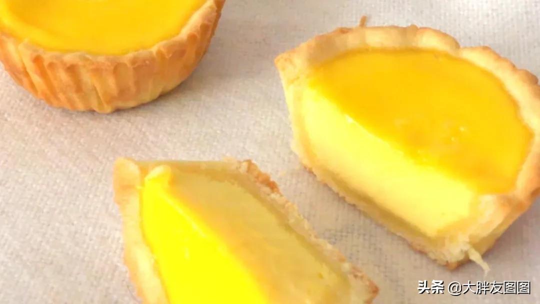 无黄油蛋挞的配方,黄金葡式蛋挞的做法