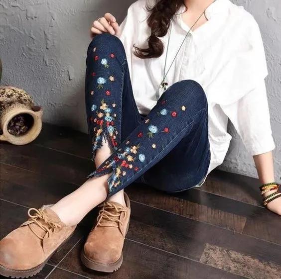 牛仔裤不合穿怎么改,牛仔裤不要了怎么改收纳