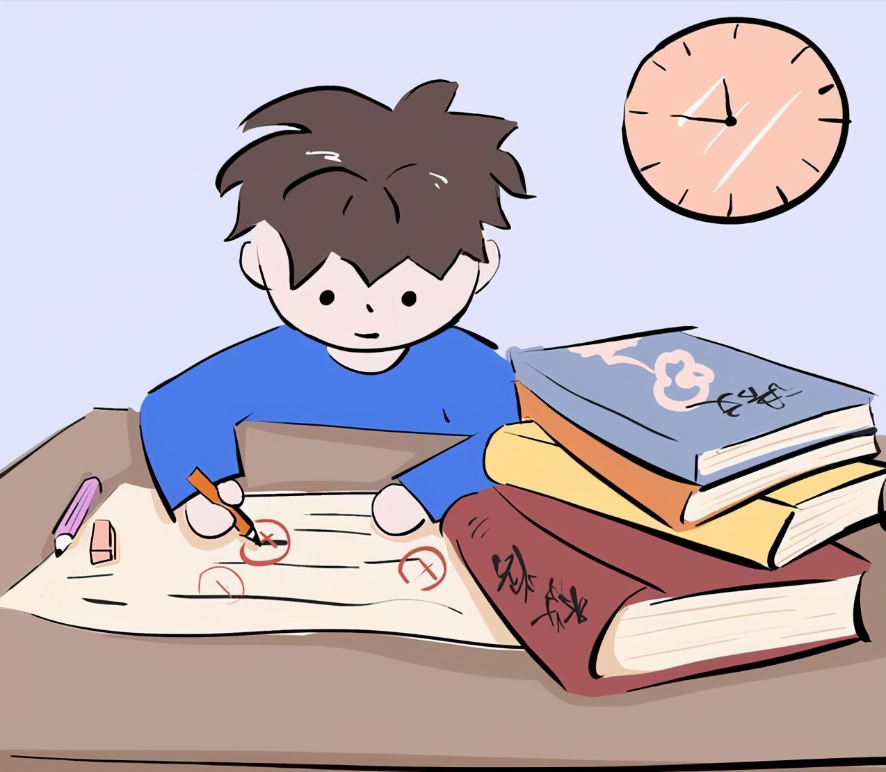 初中生每天作业写到2-3点,一般作业多时怎么快速做完作业