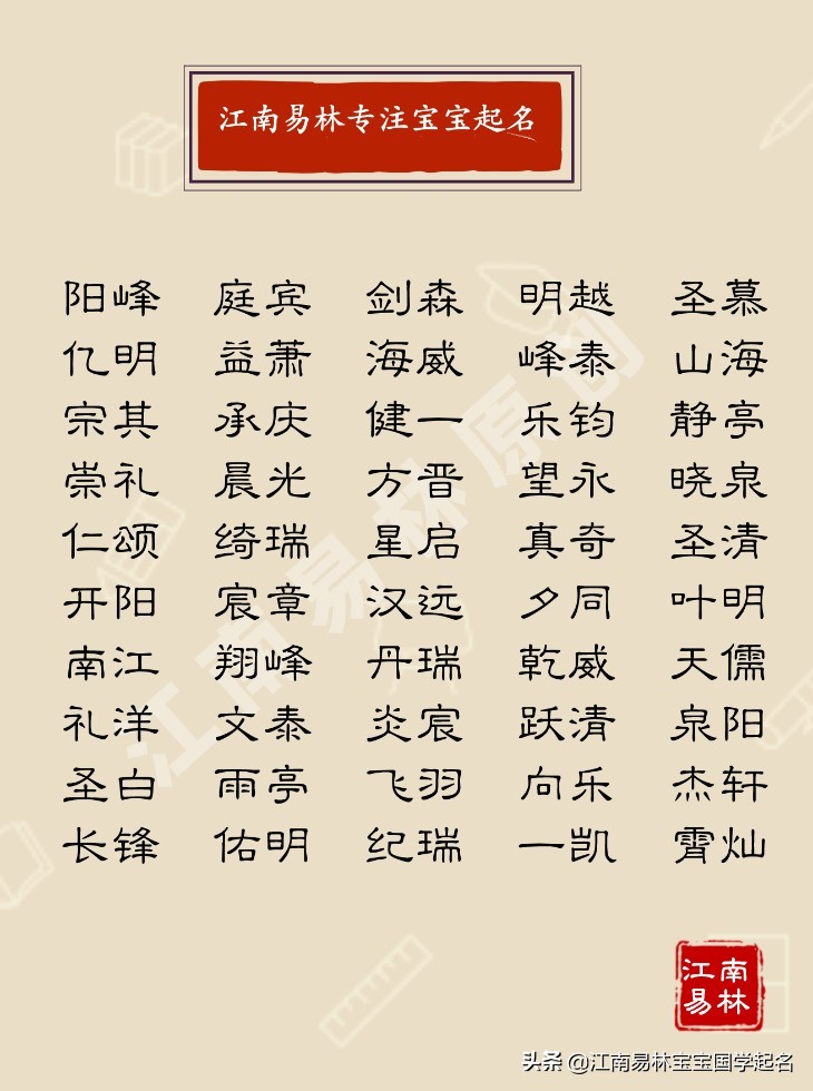 唐诗宋词儒雅大气的三字男孩名字,名字中带有辞的古风男孩名称