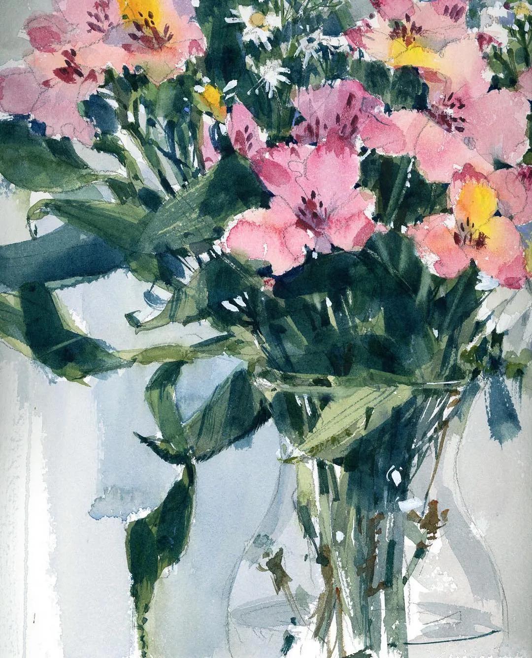 酣畅淋漓的水彩,酣畅淋漓水彩