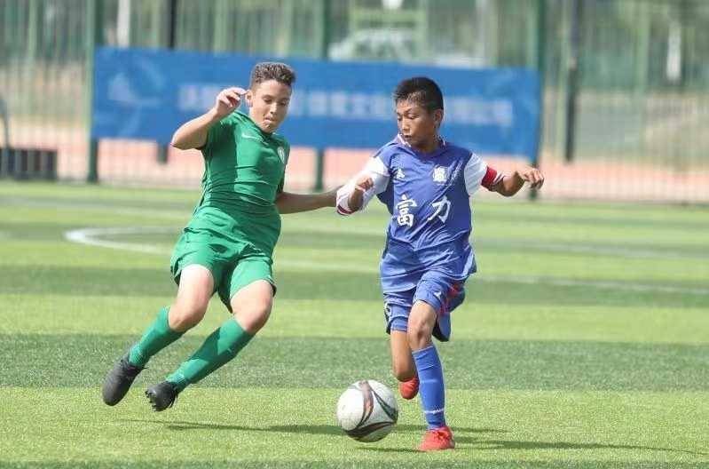 2019红谷滩杯一带一路国际青少年足球邀请赛正式开幕