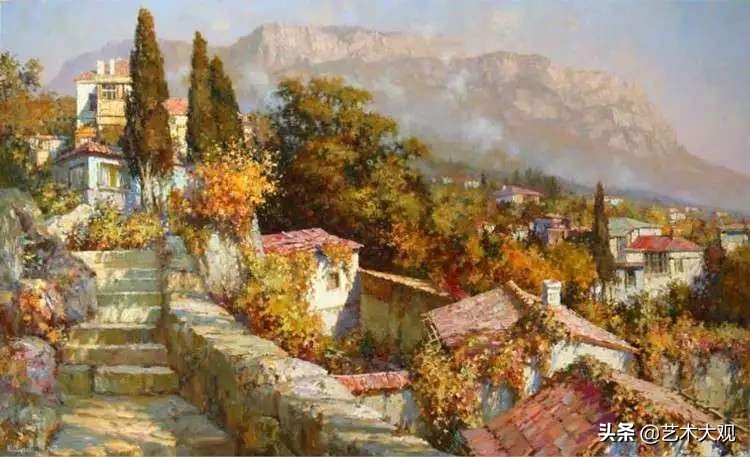 尤里奥布霍夫国画,尤里奥布霍夫作品