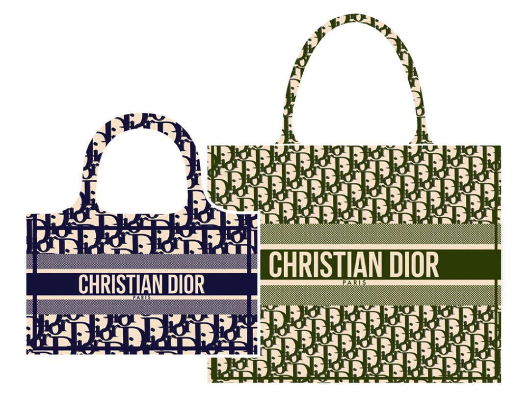 Dior发布迷你BookTote手袋:超迷你尺寸托特包