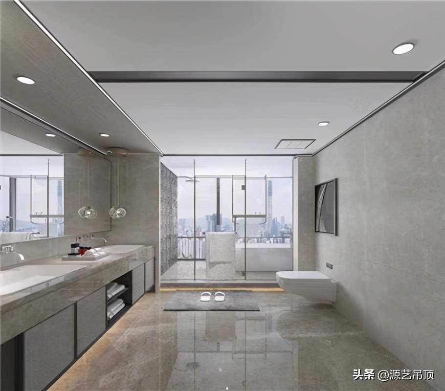 卫生间铝扣板吊顶有塑料味,厕所吊顶铝扣板怎么去霉