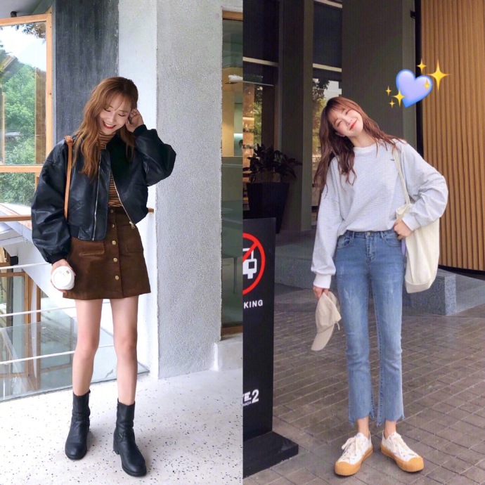 韩国穿搭街拍秋冬通勤,韩国街拍穿搭高级秋冬