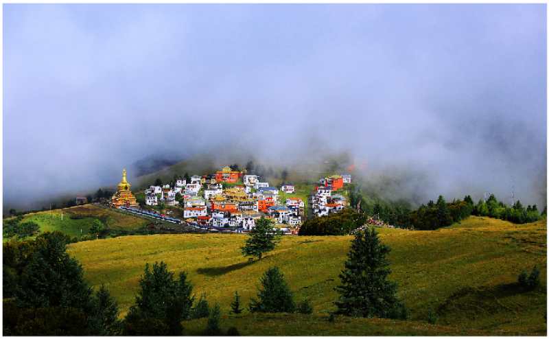 阿坝藏族羌族自治州碉楼,走进阿坝马尔康