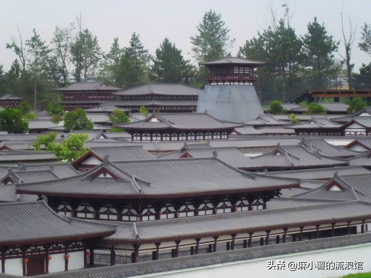 比故宫还大的建筑群,西安大明宫和故宫的复原