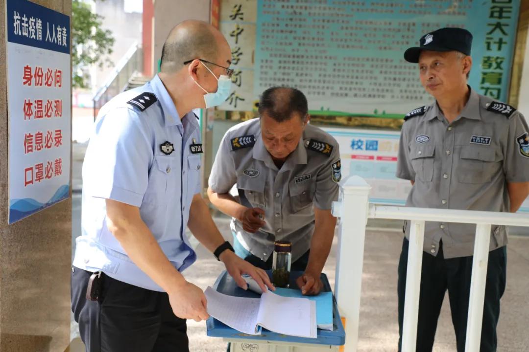 开学第一天，大悟公安已暖心就位！