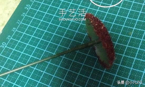 简单的丝网花制作教程,向日葵丝网花制作没有胶枪