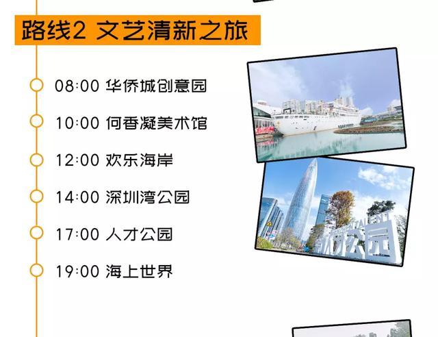 深圳旅游4天最佳路线,深圳出发四天旅游攻略推荐