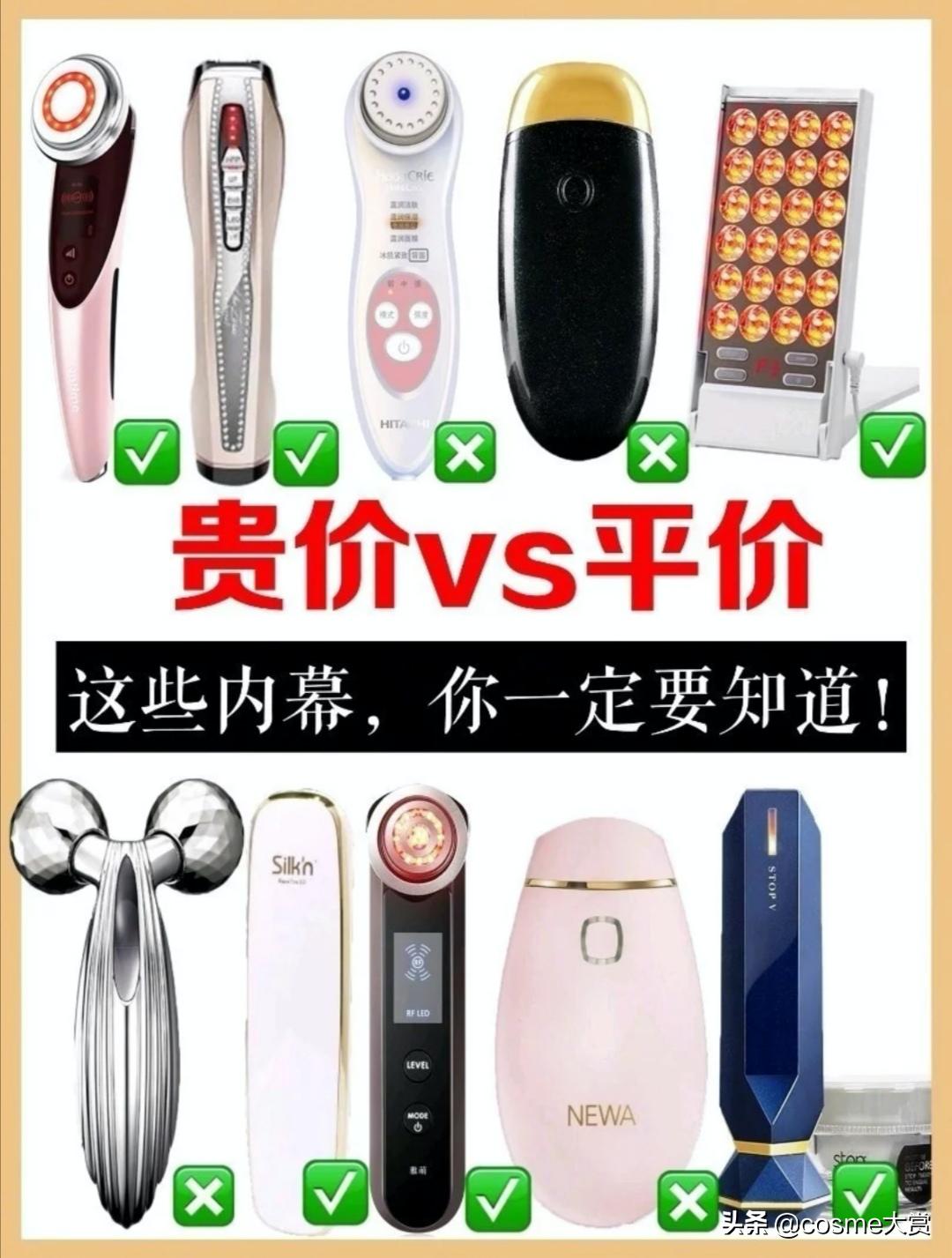 各类美容仪测评标准是什么,各款美容仪测评数据