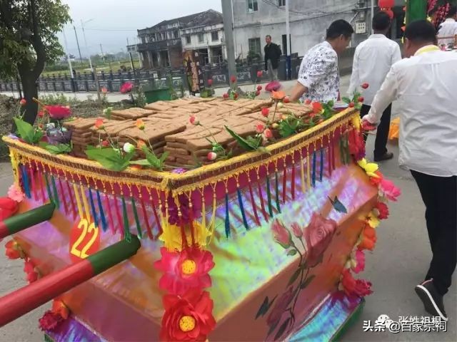 阜南张氏祠堂落成庆典仪式,张氏祠堂唱戏人山人海