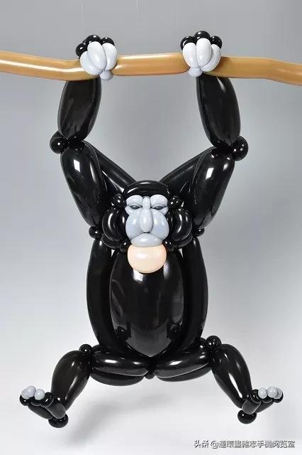 长气球的天鹅编法,天鹅气球编法