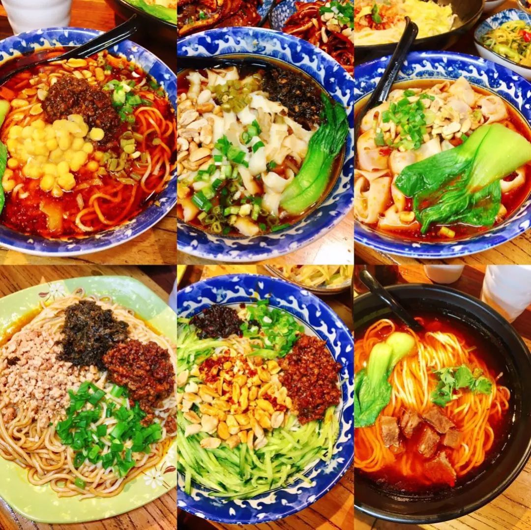 一碗小面一把青菜,一碗小面二个小菜