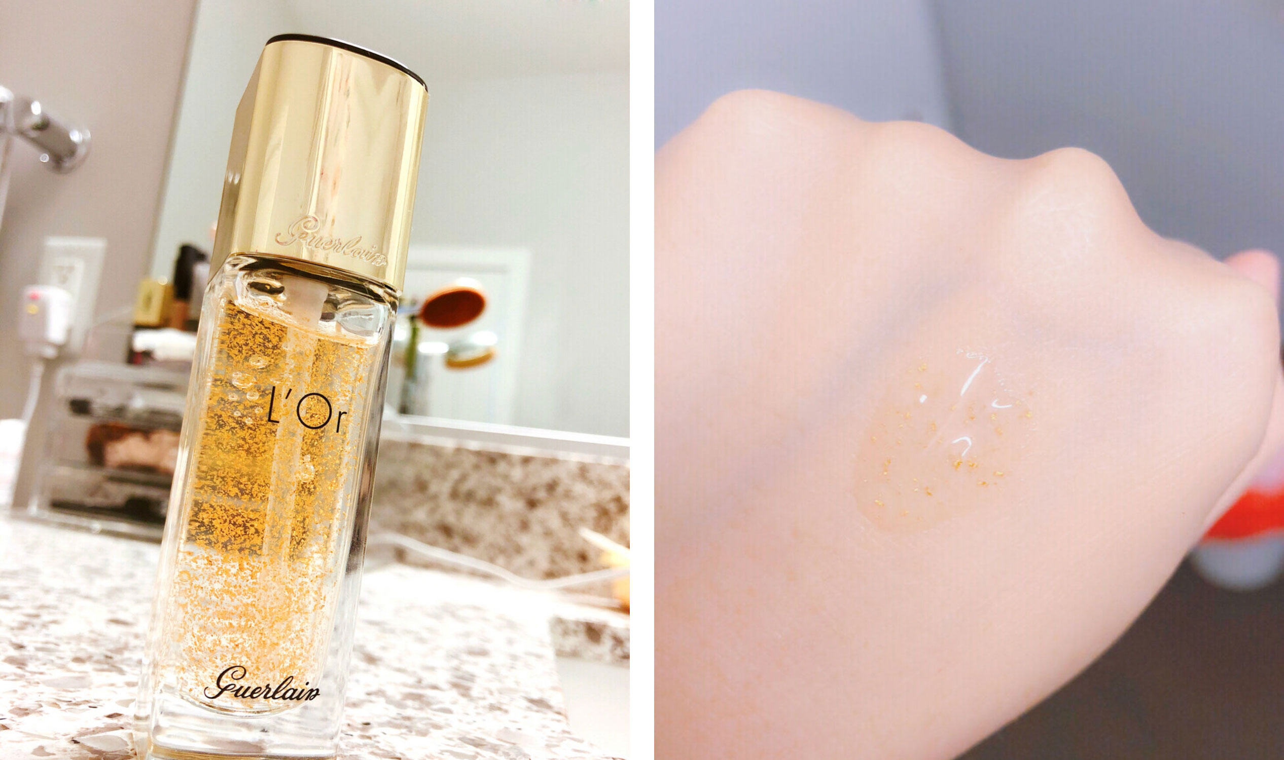 娇兰cpb隔离效果图,娇兰粉底液隔离测评