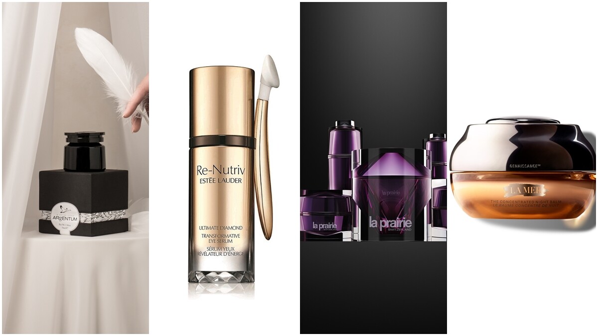 4款乳霜“纯银、24K金和铂金”打造，带你见识贵妇圈顶级保养