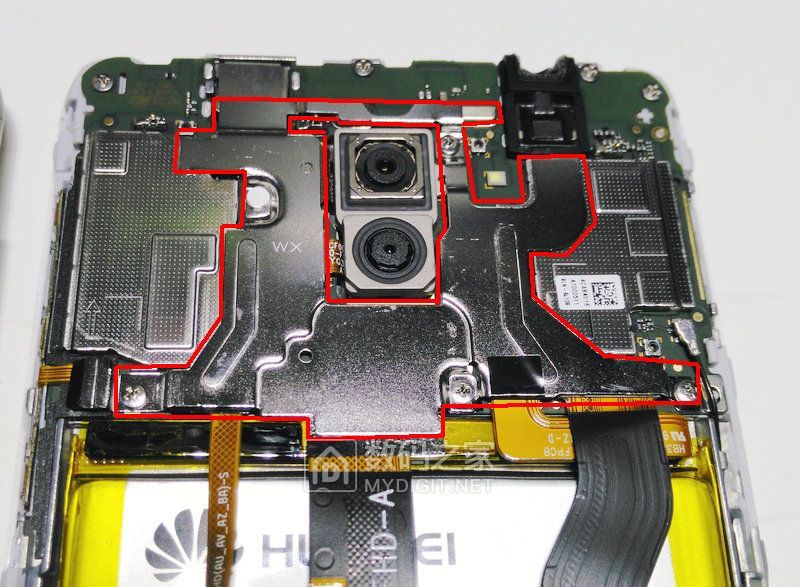 每日一拆,华为手机荣耀6x拆机