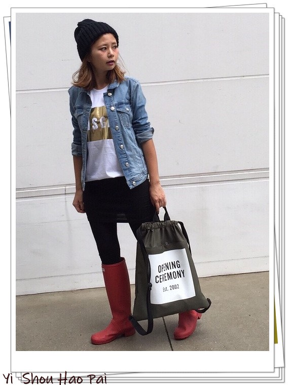 没有雨靴怎么防雨,防水冬季雨靴怎么搭配好看