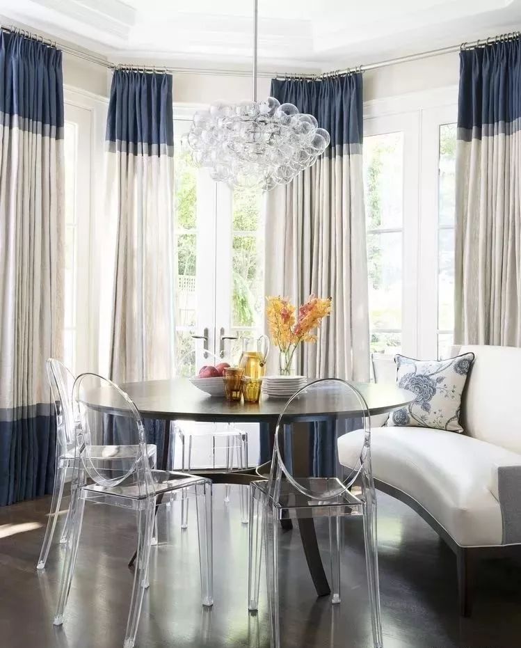 别墅窗帘最新款,100款窗帘效果图