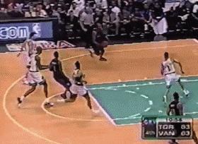 nba2kol文斯卡特98版扣篮动作,文斯卡特大风车扣篮背后角度