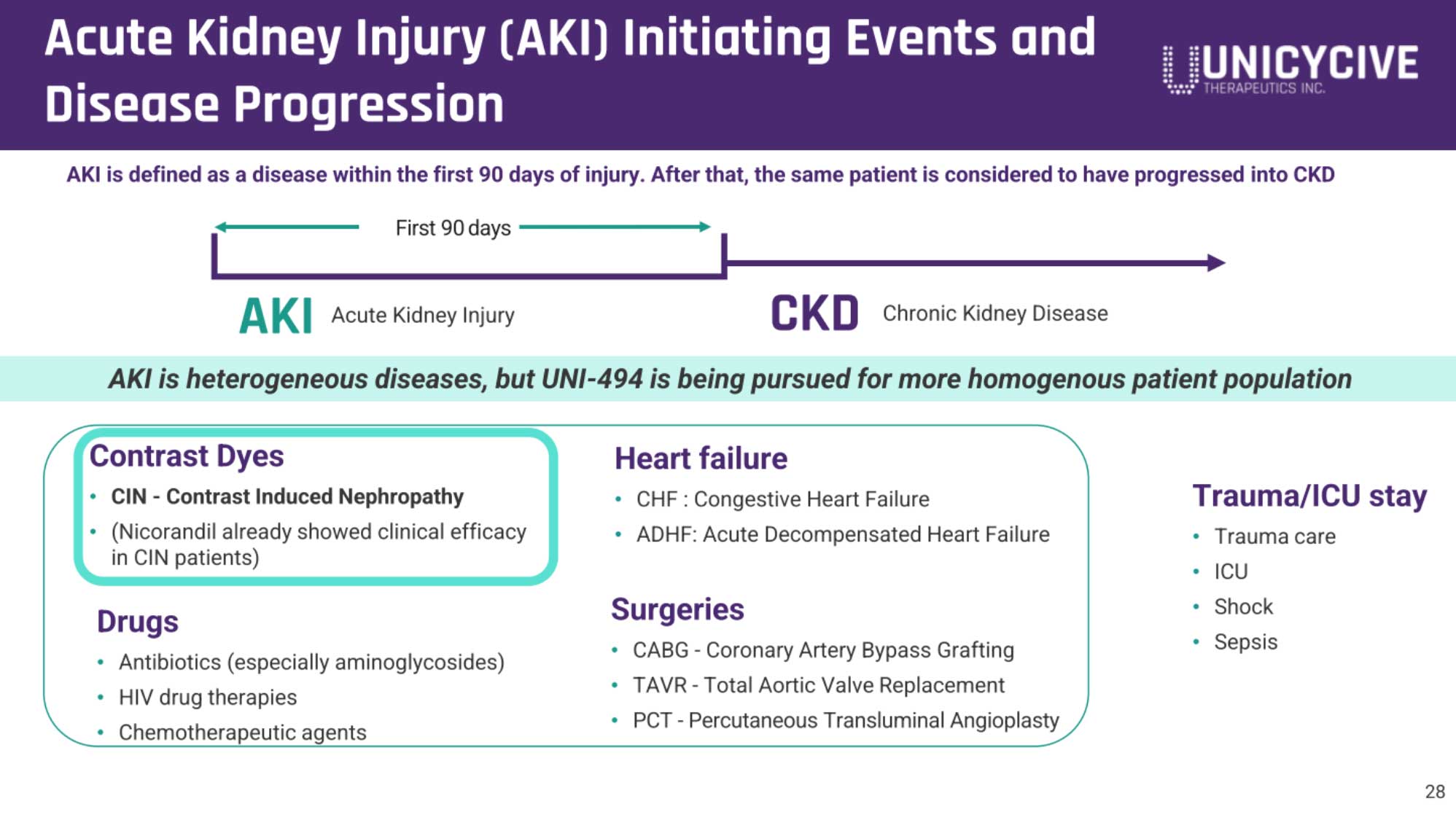 Unicycive冲刺纳斯达克：拟募资2766万美元路演PPT曝光