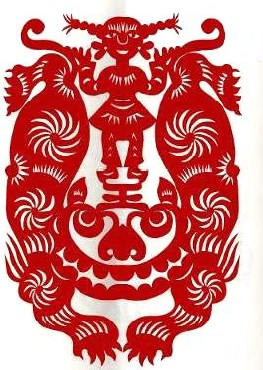 中国民间优秀的剪纸大师祁秀梅,扬州剪纸大师张永寿作品欣赏