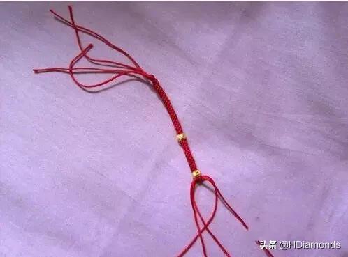 10颗转运珠手绳编法,2021转运珠手绳编法