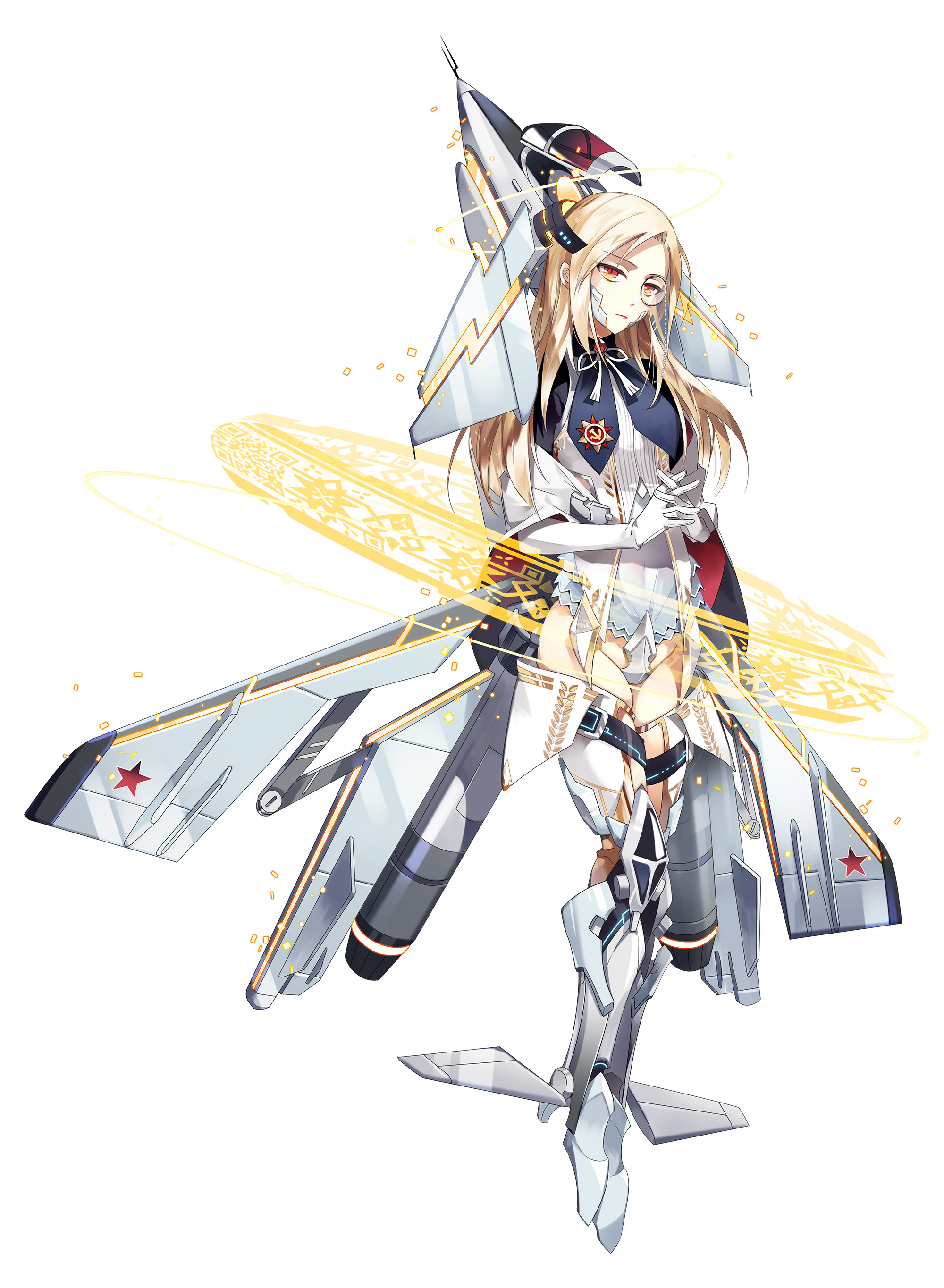 《苍穹战线》精美立绘原画插画卡牌欣赏，超过百种萌点各异的机娘