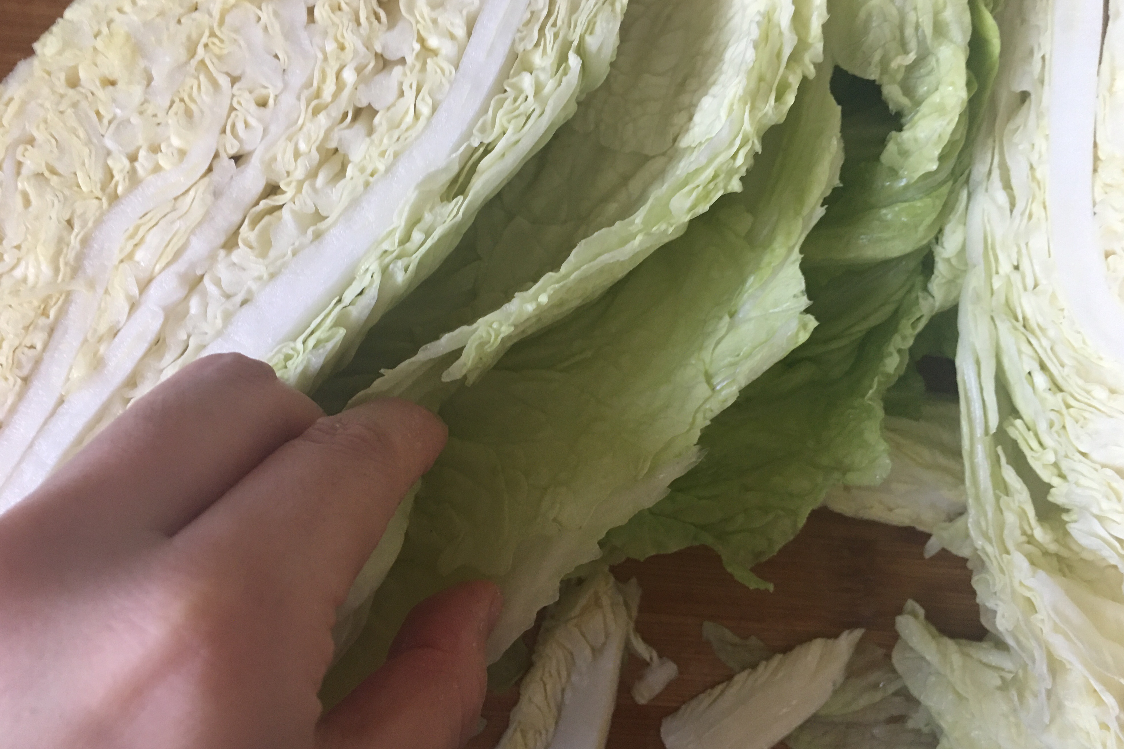 兴森一家制作韩国正宗泡菜全过程,韩国泡菜酸甜萝卜做法