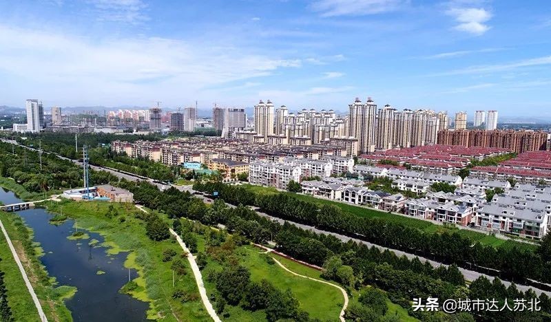 保定城市航拍,保定城市