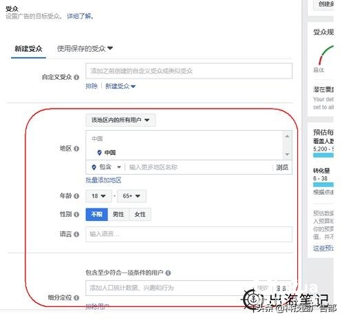 一天学会营销的案例,facebook广告投放流程和逻辑