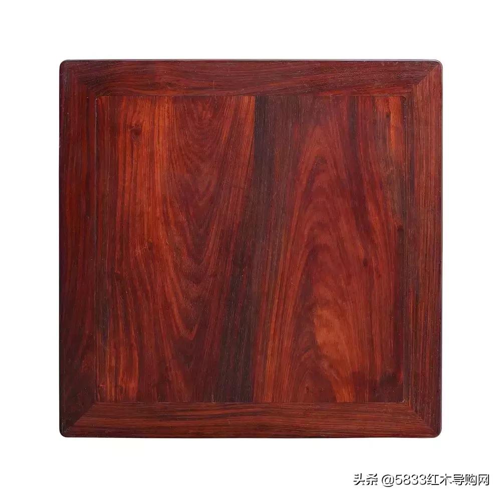 高罗锅枨明式方桌,黑檀罗锅枨四方桌