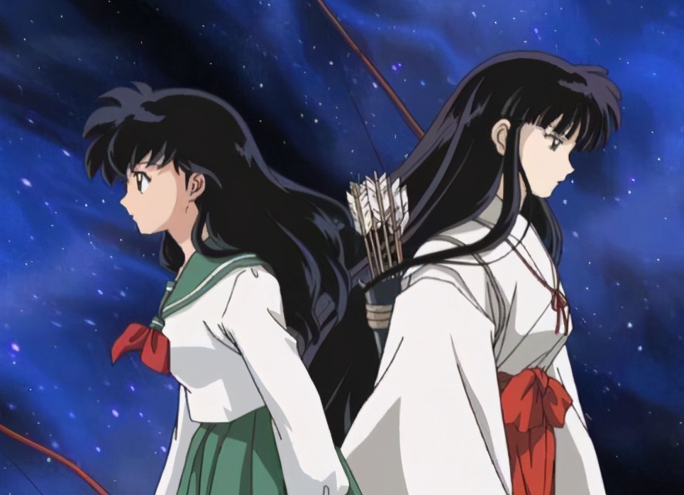 犬夜叉选择桔梗戈薇伤心离开,犬夜叉桔梗和戈薇同一张脸