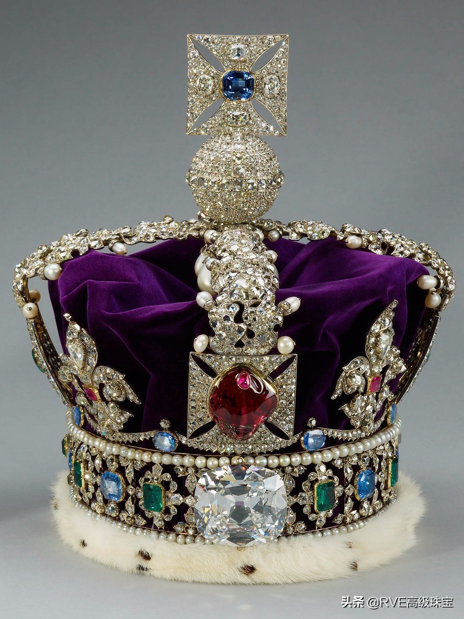 世界第一珠宝皇冠图片,欧洲顶级珍稀珠宝