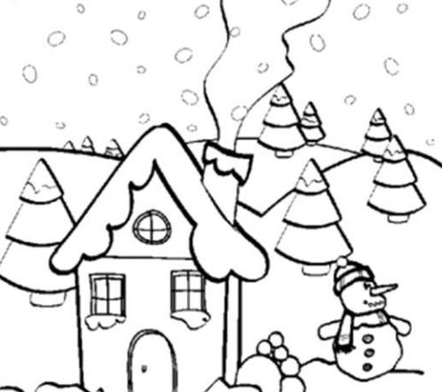 有关冬天的简笔画雪人,冬天雪人的简笔画卡通可爱