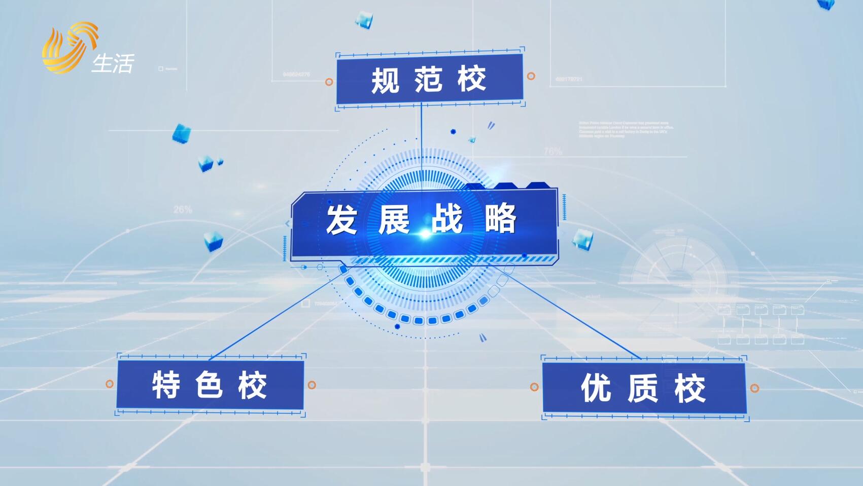 山东龙口明德学校,山东广播电视台直通车