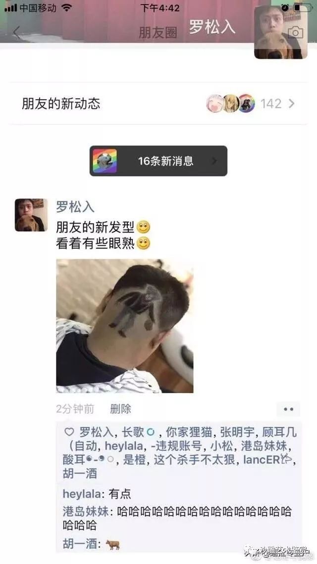 沙雕网友最近玩一种很新的表情包,朋友圈能评论表情包了