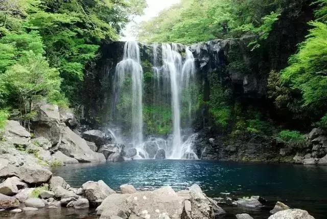 海南白石溪瀑布在哪里,海南白沙罗帅村瀑布