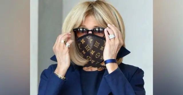 法国第一夫人为美花钱无底线，花760万买500个口罩！力求全身穿LV