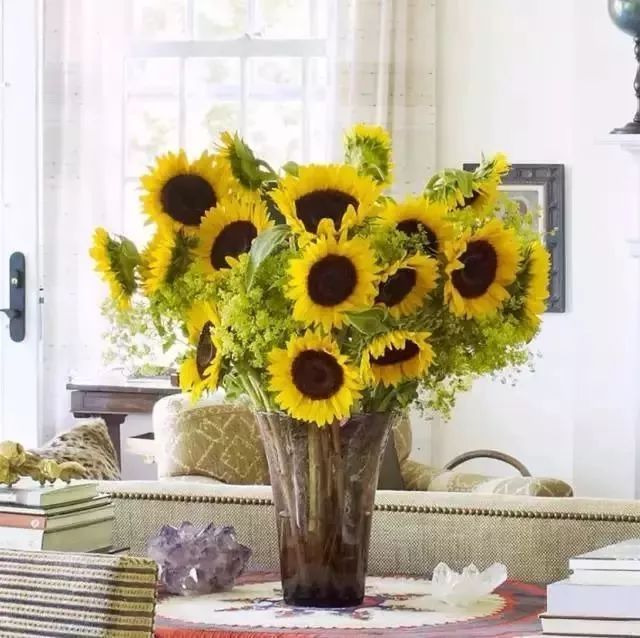 买回来的一束花如何插花,下班路上买一束花然后试着插花