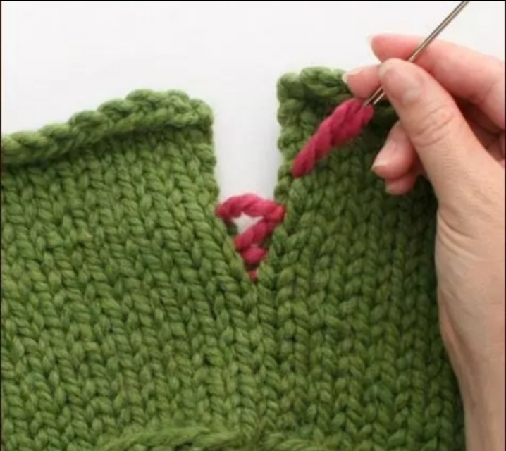 上下针无缝缝合怎么缝,手工缝合对缝技巧