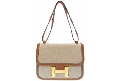 帆布配皮手提女包,帆布配植鞣皮女包