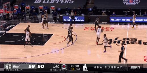 20210222篮网VS快船全场比赛攻防细节分析（下）