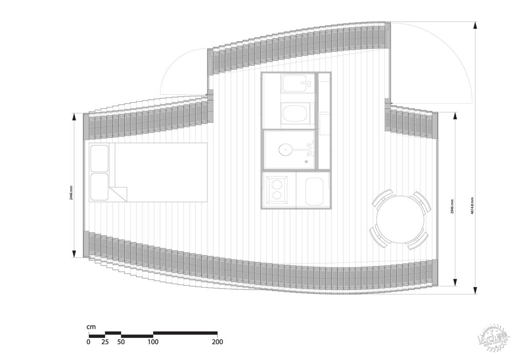 美式轻型木结构木屋,新型小型木屋