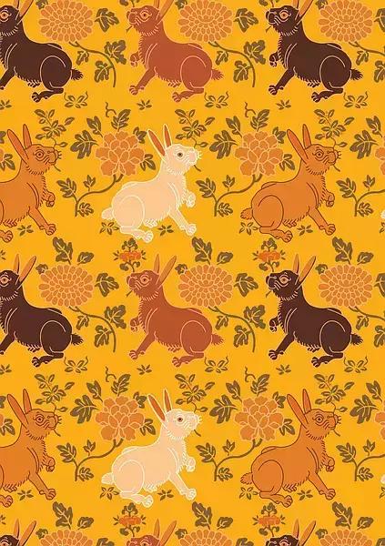 庄重华美的中国古典纹样,东方纹样图植物