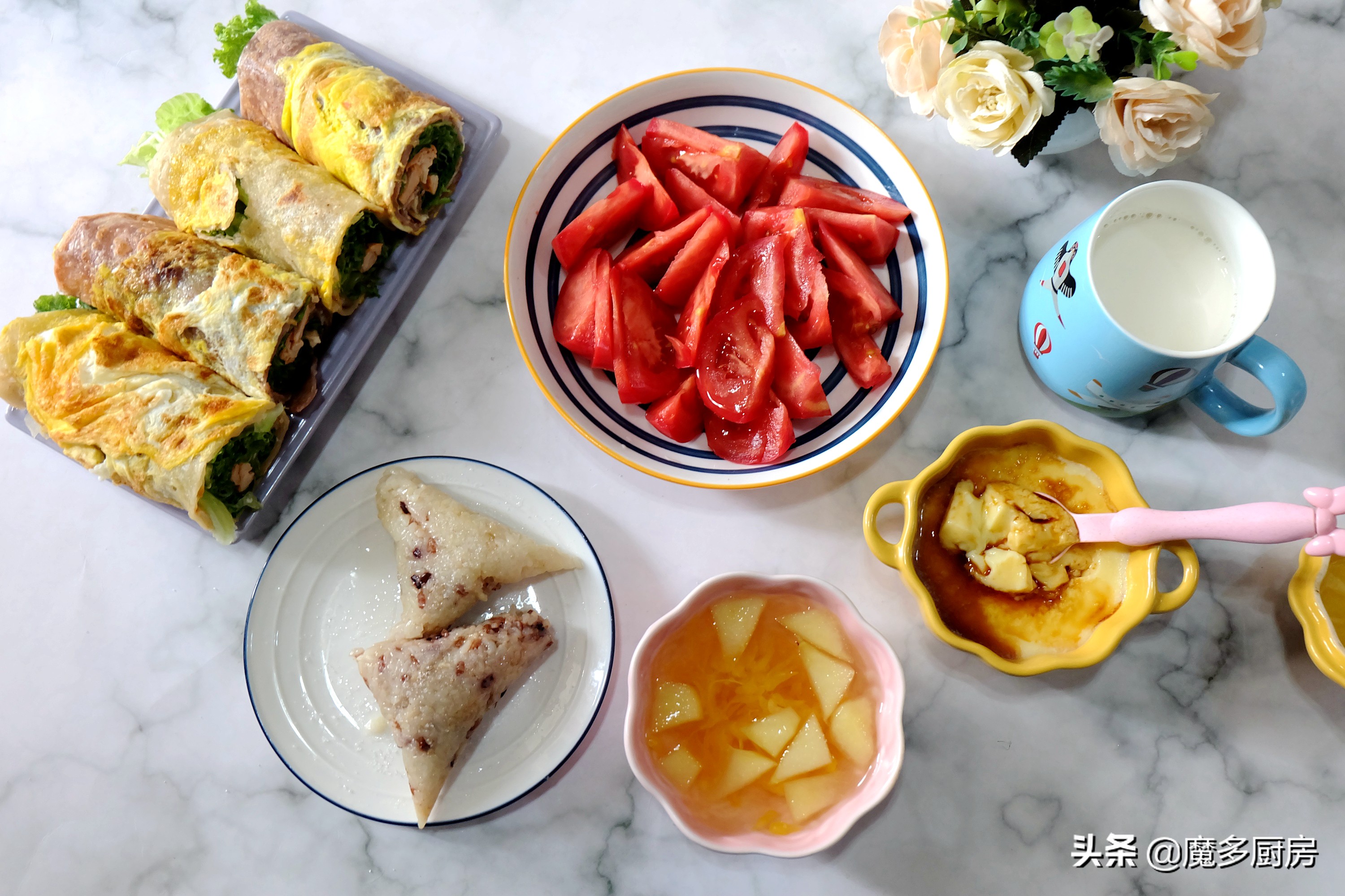 营养早餐搭配简单方便,夏天儿童早餐食谱大全