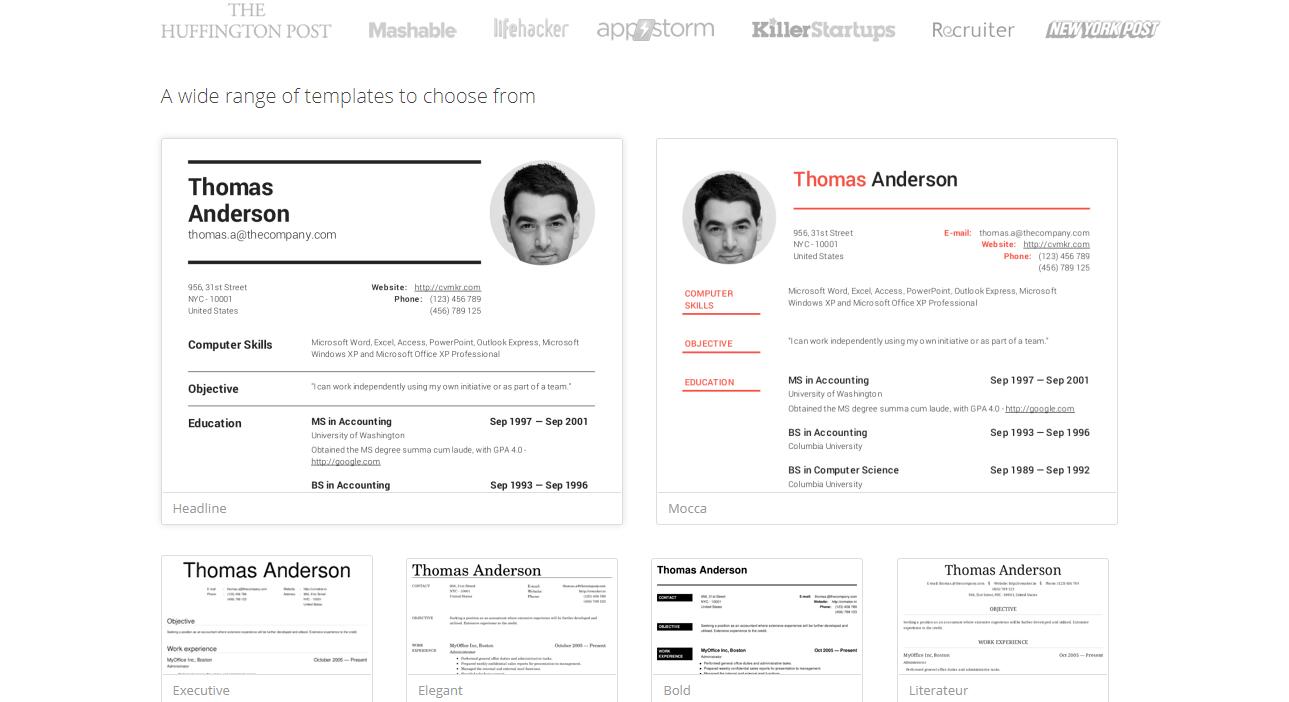 应届生简历生成网站,应届生免费简历制作