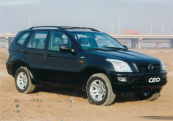 双环汽车仿造本田crv,双环仿切诺基